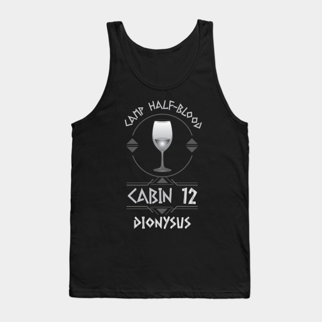 Cabin #12 in Camp Half Blood, Child of Dionysus – Percy Jackson inspired design Tank Top by NxtArt